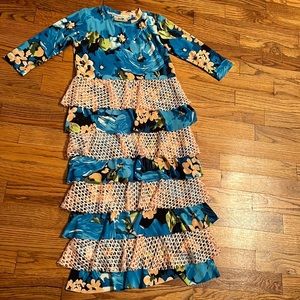 Girls ruffle dress
